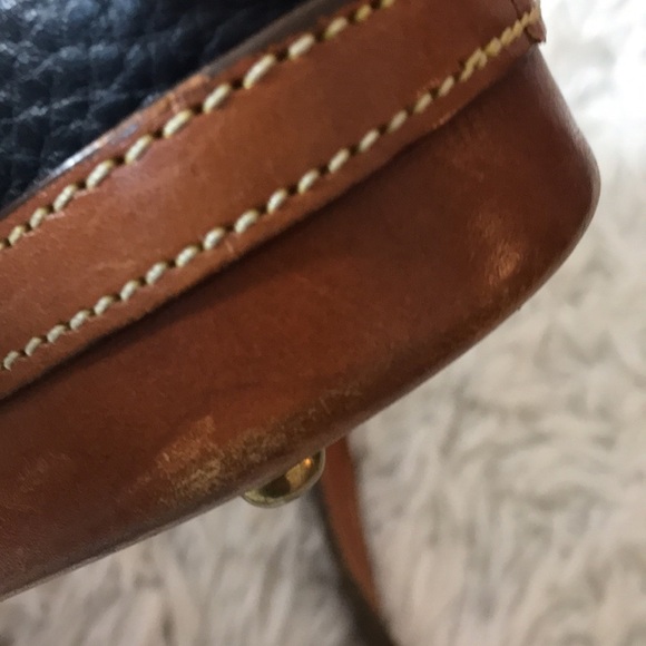 - Dooney & Bourke Cavalry Spectator Leather Crossbody Leather Bag - Picture 10 of 13